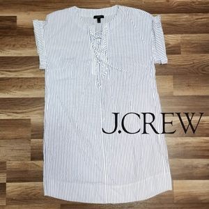 J.Crew dress - Large - Blue & White stripes